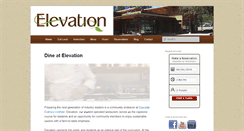 Desktop Screenshot of elevationbend.com