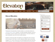 Tablet Screenshot of elevationbend.com